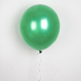 Make Party Decoration Effortless with Shiny Pearl Green Balloons