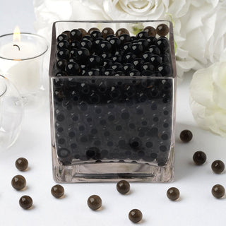 Add Elegance to Your Event with Small Black Jelly Ball Water Bead Vase Fillers