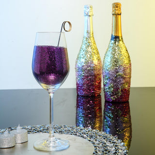 Add a Pop of Glamour with Metallic Purple Chunky Confetti Glitter