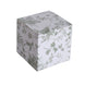 25 Pack White Sage Green Floral Print Paper Favor Boxes#whtbkgd