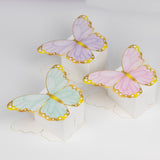 12 Pack Mixed Butterfly Candy Gift Favor Boxes, Paper Flower Boxes Centerpiece