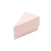 10 Pack | 5x3inches Blush Rose Gold Single  Paper Cake Boxes, Triangular Slice Dessert Box#whtbkgd