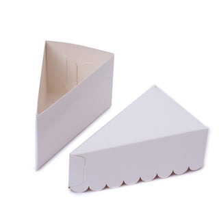 Versatile and Durable Triangular Pie Slice Dessert Box