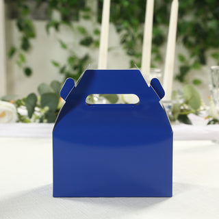 <h3 style="margin-left:0px;"><strong>Royal Blue Gable Boxes: Perfect Party Favor Bags</strong>