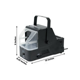 450W 3-in-1 Fog Bubble Machine with Wireless Remote – 550ml Smoke & Bubble Maker for DJ