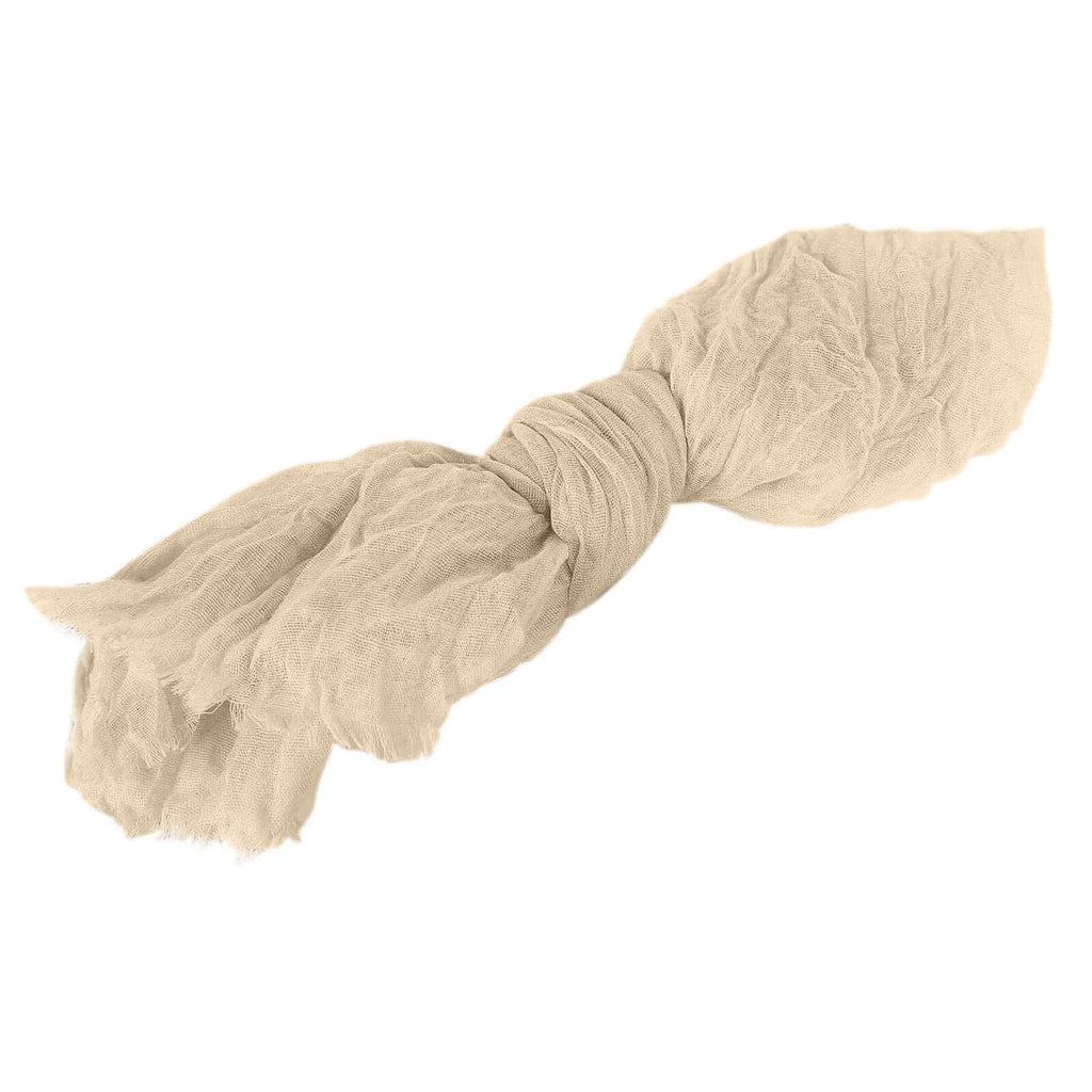 Beige Gauze Cheesecloth Cotton Dinner Napkins