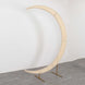 7.5ft Beige Spandex Crescent Moon Wedding Arch Cover, Chiara Backdrop Stand Cover