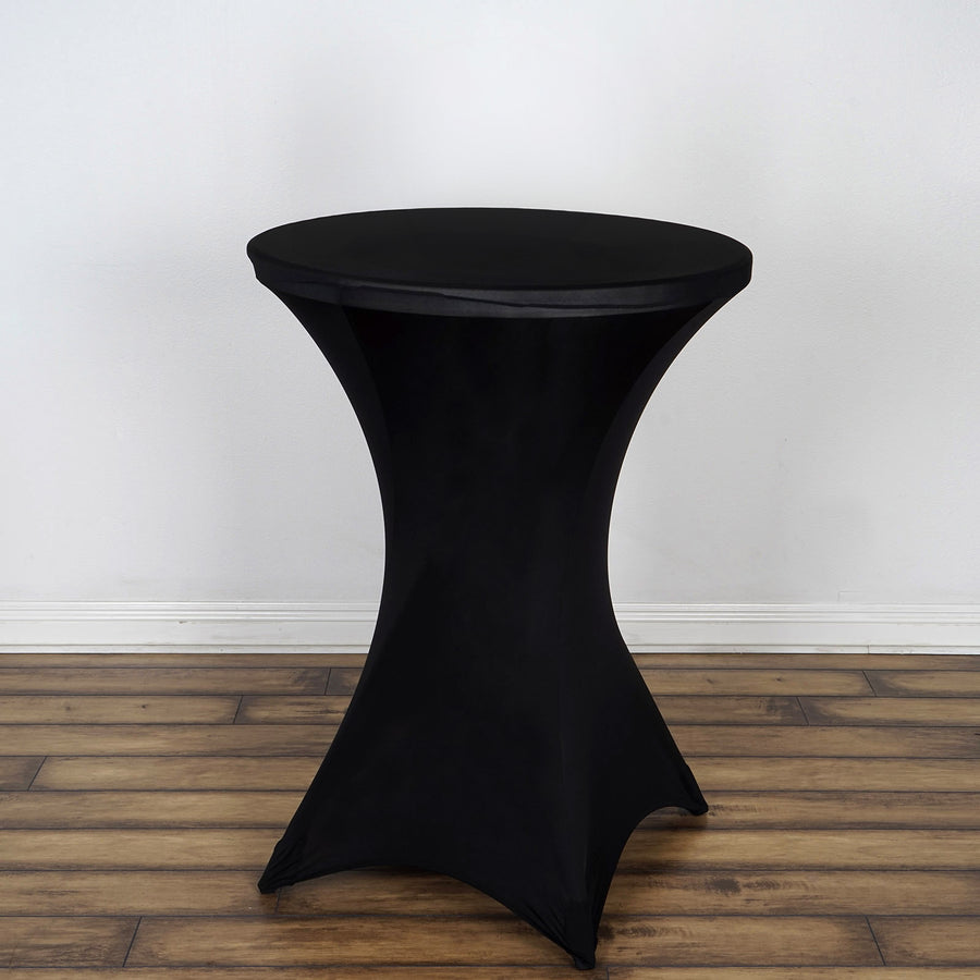 Black Cocktail Spandex Table Cover