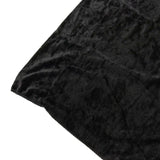 8ft Black Premium Velvet Backdrop Stand Curtain Panel, Privacy Drape