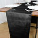 12" x 108" | Black | Premium Velvet Table Runner