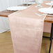 12" x 108" | Rose Gold | Blush | Premium Velvet Table Runner