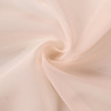 10ftx30ft Blush/Rose Gold Sheer Ceiling Drape Curtain Panels Fire Retardant Fabric#whtbkgd