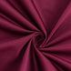 90x132inch Burgundy Premium Scuba Wrinkle Free Rectangular Tablecloth, Seamless Scuba#whtbkgd