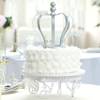 Enhance Your Wedding Cake with the Royal Crown Cake Topper