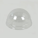 50 Pack Clear Disposable Dome Lids For Baking Cake Cups, 3inch Plastic Cupcake Liner Lids