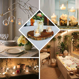 12 Pack 2" White Floating Candles – Unscented Dripless Long-Lasting Disc Wax Candles for Weddings & Table Décor