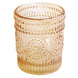 6 Pack Gold Glass Primrose Candle Holders, Votive Tealight Holders#whtbkgd