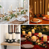 Elegant candle holders for stylish dining and decor.