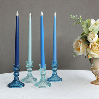 <h3 style="margin-left:0px;">Elegant and Durable Blue Taper Candle Holders
