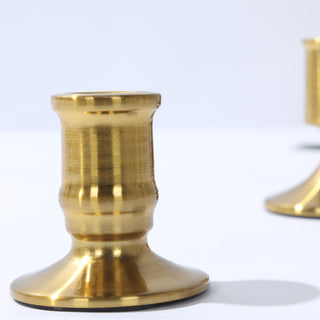 <strong>Durable Gold Candle Holder </strong>