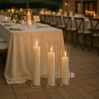 D&eacute;cor Styling Ideas with Ivory Pillar Candles