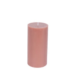 12-Pack 3x6inch Unscented Dripless Pillar Candles – Beige Long-Burning Wax Candles Cotton#whtbkgd