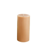 6-Pack 3x6inch Unscented Dripless Pillar Candles – Beige Long-Burning Wax Candles_99