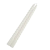 12 Pack | 11inch White Premium Unscented Spiral Wax Taper Candles#whtbkgd