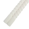 12 Pack | 11inch White Premium Unscented Spiral Wax Taper Candles