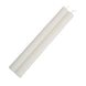 5 Pack | 9inch White Premium Unscented Ribbed Wax Taper Candles#whtbkgd