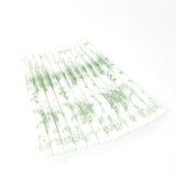 12 Pack 10inch French Toile Wax Taper Candles White and Sage Green Unscented Candles_99