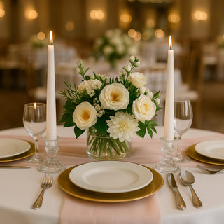 Decorating with Ivory Candles