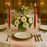 10 Pack Red 10inch Premium Wax Taper Candles, Unscented Candles