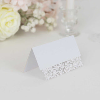 Versatile and Printable Reservation Seating Name Place Cards