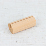 10 Pack | 2inch Natural Rustic Style Cylindrical Wooden Place Card Holders