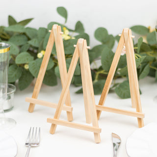 DIY Tabletop Wooden Display Easel Stands