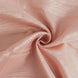 Dusty Rose Crinkle Crushed Taffeta Banquet Chair Cover, Reusable Wedding Chair Cover#whtbkgd