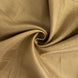 Gold Crinkle Crushed Taffeta Banquet Chair Cover, Reusable Wedding Chair Cover#whtbkgd