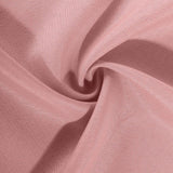 10 Pack Dusty Rose Polyester Banquet Chair Covers