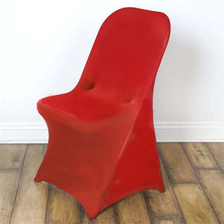 <h3 style="margin-left:0px;"><strong>Elevate Your Event with Red Spandex Folding Chair Covers</strong>