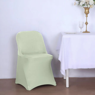 <h3 style="margin-left:0px;"><strong>The Perfect Fit: Sage Green Spandex Folding Chair Slipcovers for Any Occasion</strong>