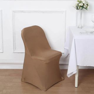 The Perfect Fit: Taupe Spandex Folding Chair Slipcovers for Any Occasion