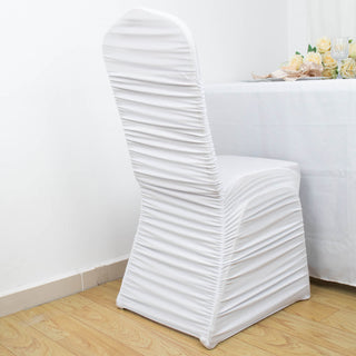 Enhance Your Event Decor with our White Banquet Chair Cover