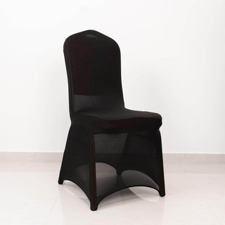 Adorn Your Event With Black Spandex Banquet Slip-On Chair Cover