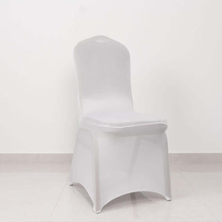 Adorn Your Event With White Spandex Banquet Slip-On Chair Cover