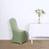 Eucalyptus Sage Green Spandex Stretch Fitted Banquet Chair Cover - 160 GSM
