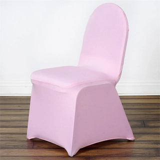 <h3 style="margin-left:0px;"><span style="background-color:transparent;color:#000000;">Premium Pink Spandex Stretch Banquet Chair Covers</span>