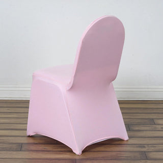 <h3 style="margin-left:0px;"><span style="background-color:transparent;color:#000000;">Versatile and Reusable Pink Spandex Chair Cover</span>