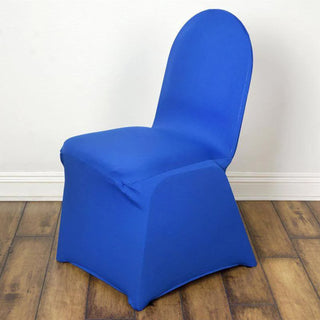 <h3 style="margin-left:0px;"><span style="background-color:transparent;color:#000000;">Premium Royal Blue Spandex Stretch Banquet Chair Covers</span>