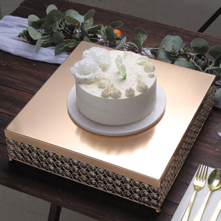 Elevate Your Event Decor with a Gold Cake Stand